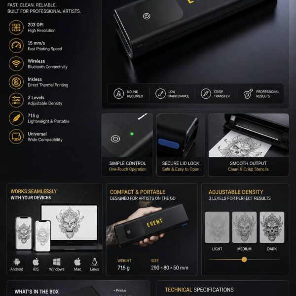 Stencil printer Plus description & specification